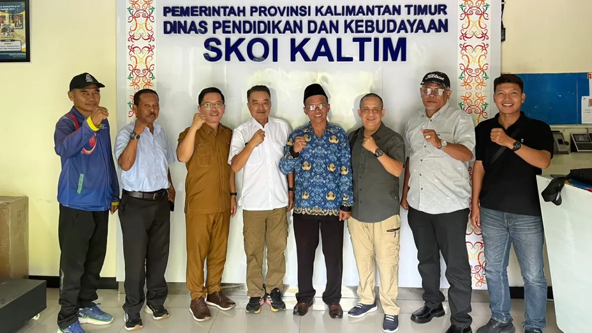 PSTI Kaltim saat berkunjung ke SKOI Kaltim.