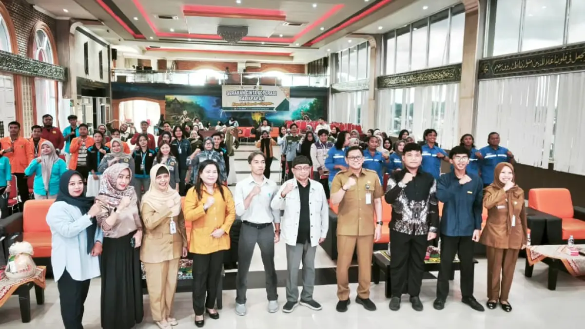 Mahasiswa Universitas Balikpapan didorong untuk membentuk koperasi agar belajar mengelola badan usaha berbadan hukum secara bertanggung jawab dengan menanamkan nilai gotong royong. (LUPUS/KP)