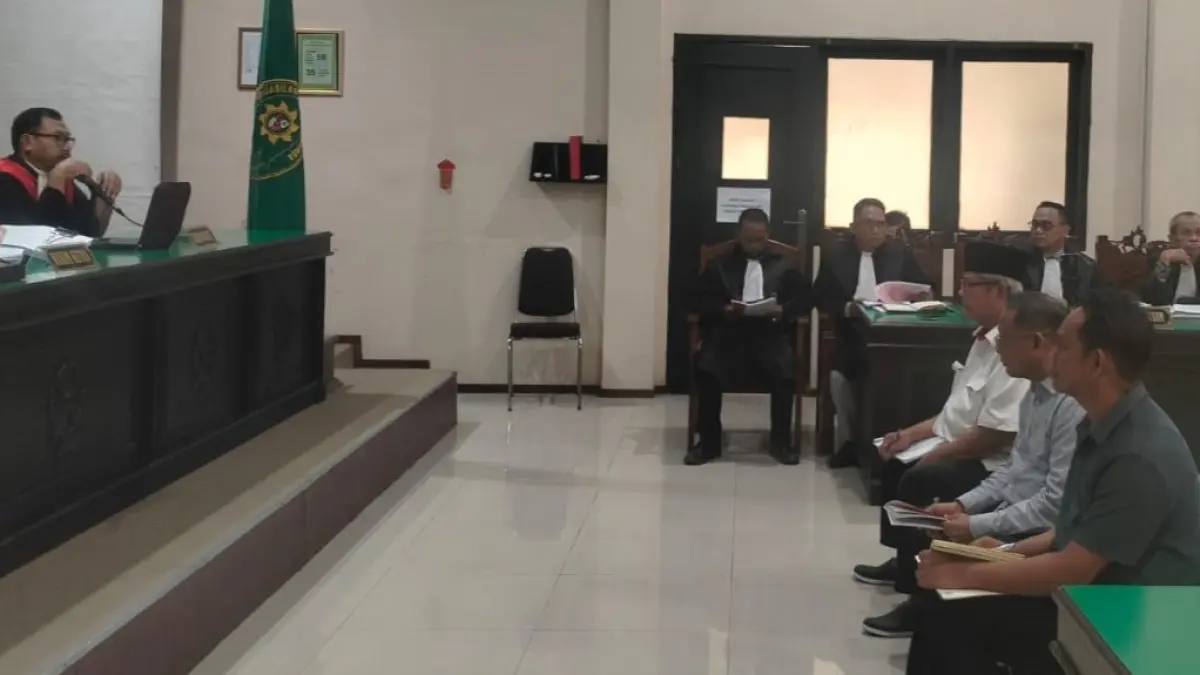 Sidang dugaan penyalahgunaan hibah KONI Samarinda di Pengadilan Tipikor Samarinda, (19/5/2026). (Bayu/KP)