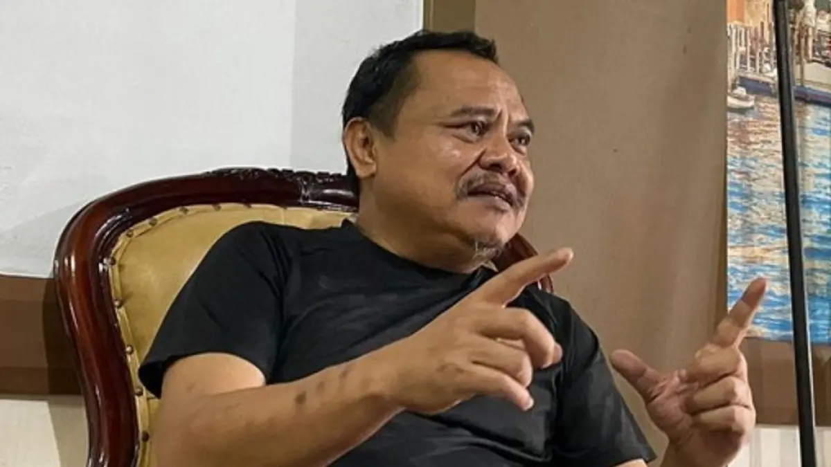 TAGIH JANJI: Pembina Sanggar Seni Pandji Keroan Koetai Bersatu, Awang Irwan Setiawan.(dtc)