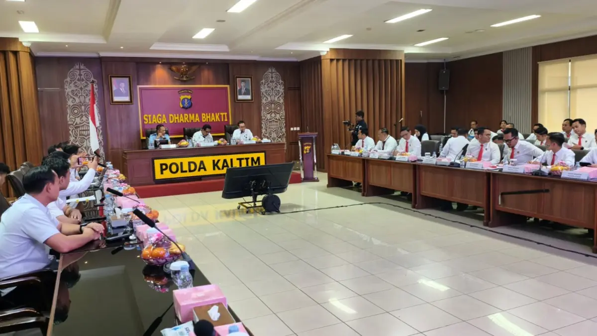RDP. Rapat dengar pendapat (RDP) dengan jajaran penyidik tindak pidana korupsi (Tipidkor) Polda Kaltim bersama KPK.