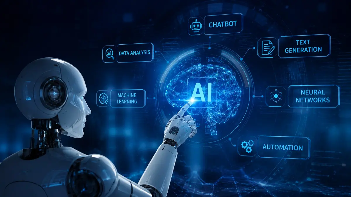 Ilustrasi Artificial Intelligence (AI).