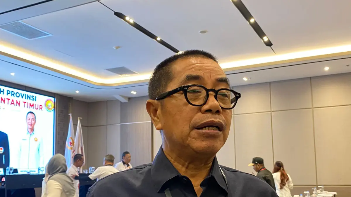 JAGA KOMITMEN : Ketua KONI Kaltim Rusdiansyah Aras.