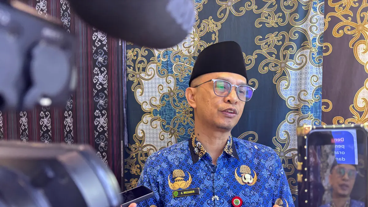 Kepala Badan Pengelolaan Keuangan dan Aset Daerah (BPKAD) Kaltim, Ahmad Muzakkir. (FOTO/EKO PRALISTIO)