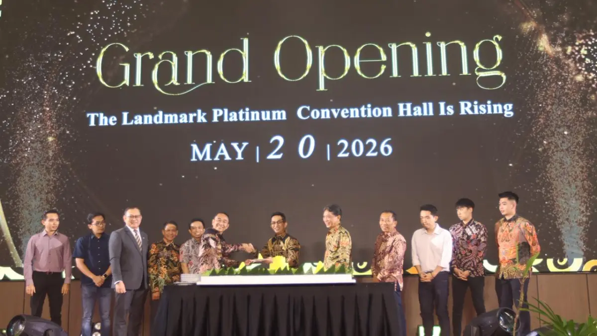 KOMPETITIF: Hotel Platinum Balikpapan meresmikan Convention Hall terbaru mereka yang memiliki kapasitas hingga 6.000 orang. Dengan fasilitas baru ini, mereka siap menggelar berbagai event tingkat nasional hingga internasional. ANGGI PRADITHA/KP