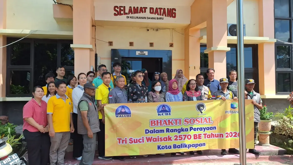 Walubi Balikpapan menggelar bakti sosial membagikan paket bantuan untuk warga di Kelurahan Damai Baru.

&nbsp;