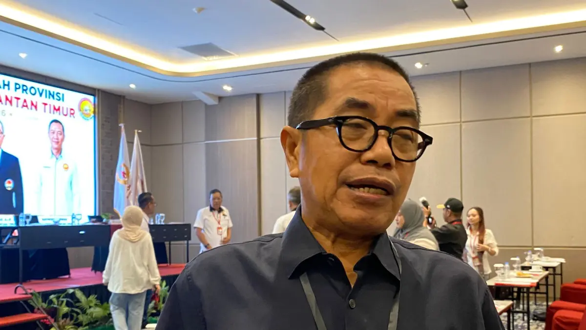 DEMOKRATIS : Rusdiansyah Aras angkat bicara soal kesiapan Musprov KONI Kaltim.