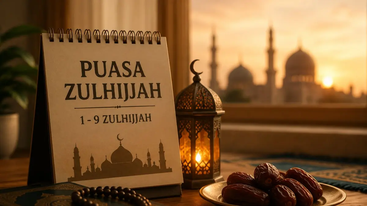 Ilustrasi puasa zulhijah 2026.