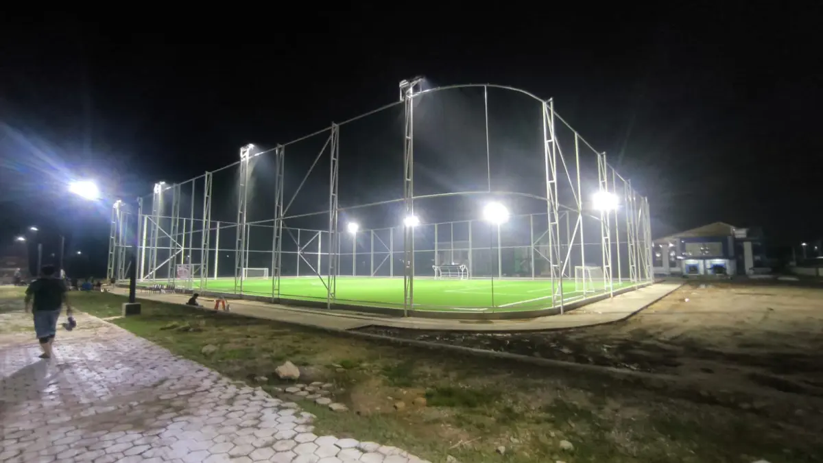 SEGERA DIKERJAKAN: Penambahan sarana di Lapangan HOP 1 ditarget mulai dalam waktu dekat setelah pemenang proyek melakukan PCM. FOTO: ADIEL KUNDHARA/KP