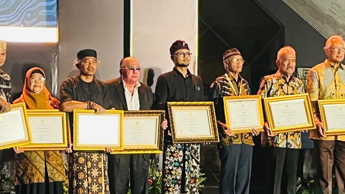 Ajang Anugerah Naga Sasra pada Hari Keris Nasional 2026 di Jakarta.