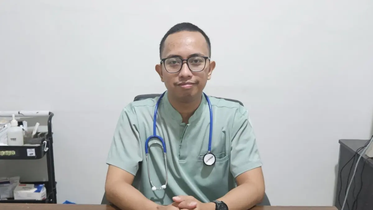 Dokter Instalasi Gawat Darurat (IGD) Rumah Sakit Medika Sangatta Kutai Timur, dr Muhammad Yusuf Aditya Prawira.