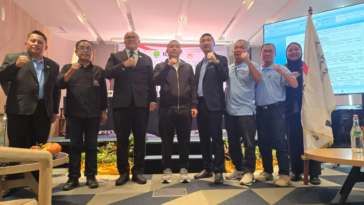 Malvin Ardento mendapat amanah memimpin ICF Kaltim masa bakti 2026-2030.