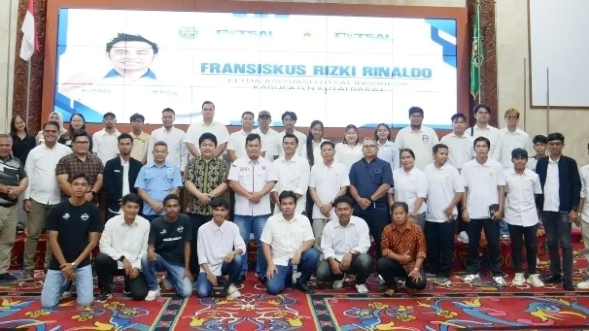 Pengurus Asosiasi Futsal Kubar.