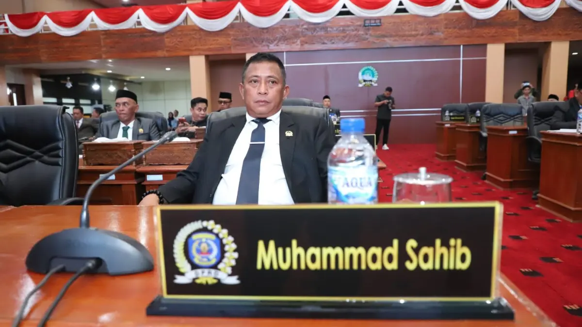 Wakil Ketua Komisi C DPRD Bontang, Muhammad Sahib