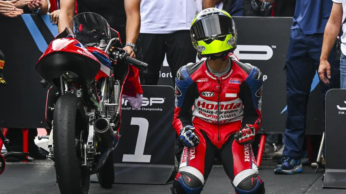 Muhammad Kiandra Ramadhipa. (Astra Honda Racing Team)