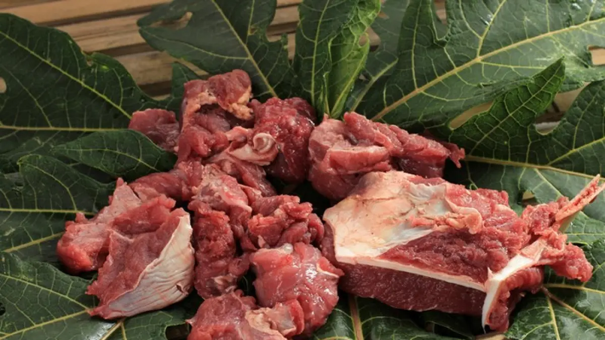 Ilustrasi daging kurban.(getty images)