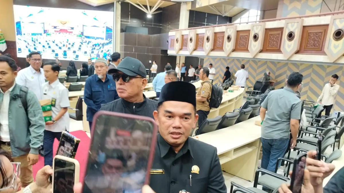 Ketua DPRD Kaltim Hasanuddin Mas