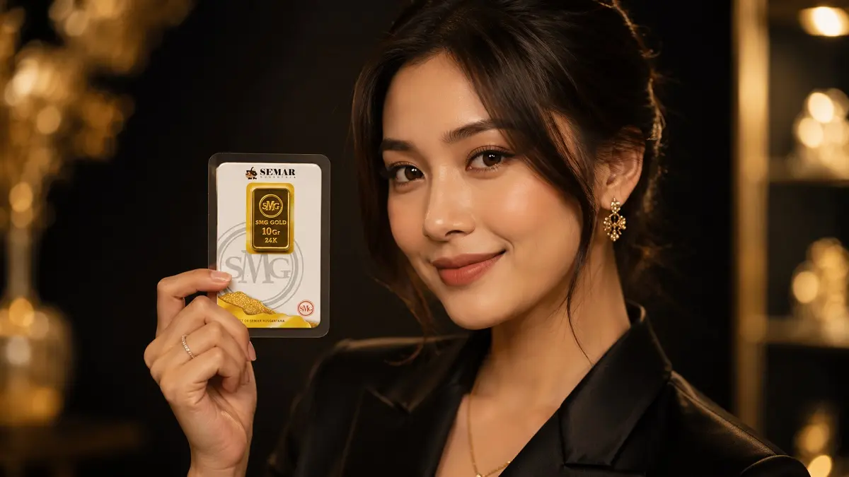 Cek harga emas SMG Press terbaru 27 Mei 2026. Harga buyback emas Semar juga mengalami penurunan hari ini.