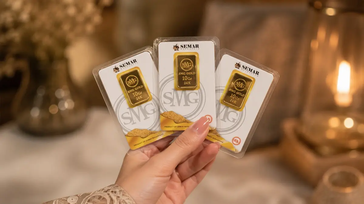 Harga emas Semar SMG 30 Mei 2026 melonjak di semua lini.