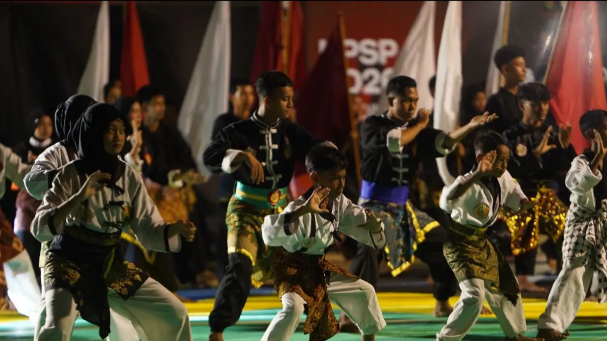 Ratusan atlet mengikuti Kejuaraan Pencak Silat Pelajar 2026 di GOR Pencak Silat Polder Air Hitam, Samarinda, yang berlangsung 28–31 Mei. (IST)