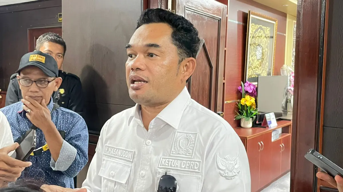 Ketua DPRD Kaltim Hasanuddin Mas