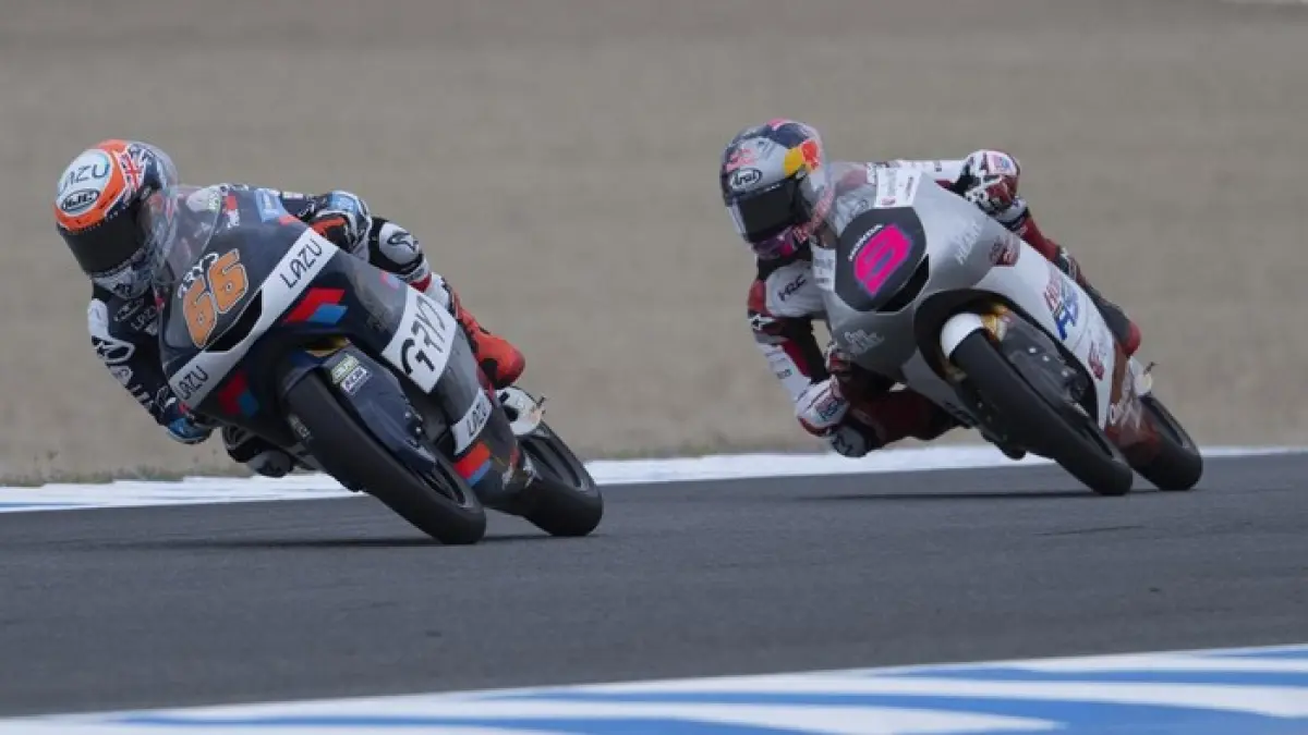 Pembalap asal Indonesia Veda Ega Pratama (Mirco Lazzari gp/Getty Images)