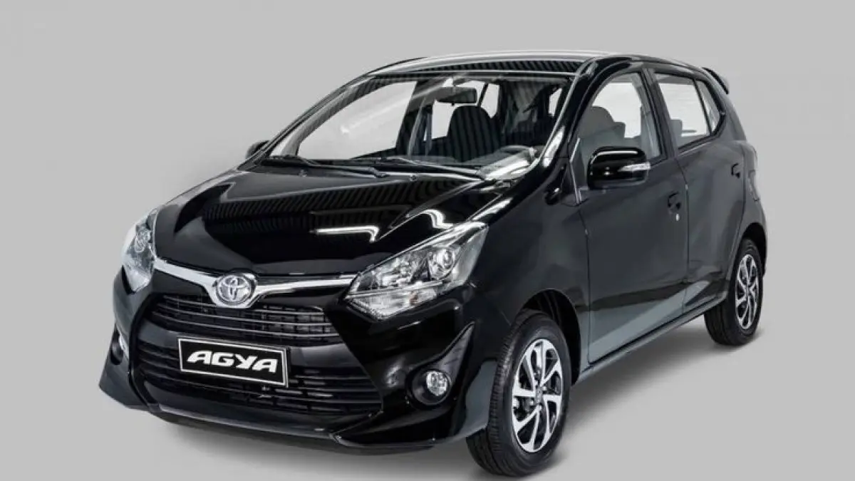 Ilustrasi mobil agya.
