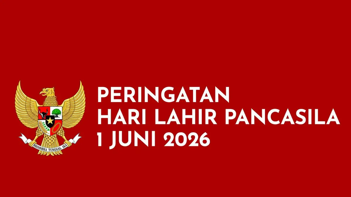 Peringatan Hari Lahir Pancasila 1 Juni.