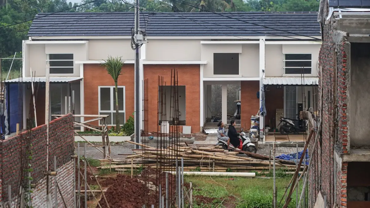 SESUAIKAN PASAR: Pengembang kini bergeser ke pembangunan rumah tipe kecil dan menengah yang dinilai lebih sesuai dengan kemampuan masyarakat.