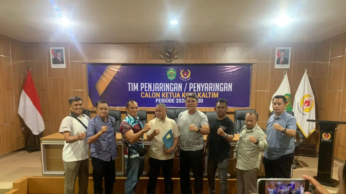 TPP KONI Kaltim memastikan seluruh tahapan verifikasi bakal calon Ketua KONI Kaltim telah rampung dan siap dilaporkan dalam Musorprov. (DONI ADITYA/KALTIM POST)