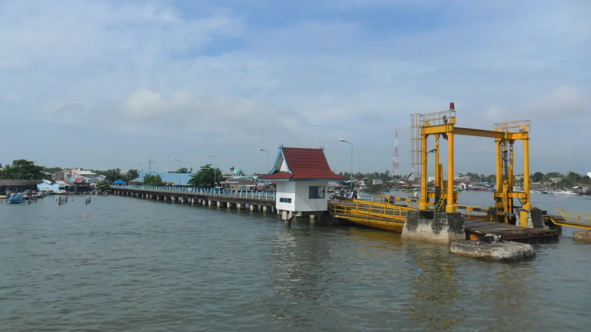 DITUTUP: Operasional Pelabuhan Feri Penajam, Penajam Paser Utara, dijadwalkan ditutup untuk perbaikan dermaga selama 10 hari mulai 5 Juni 2026.(ist)