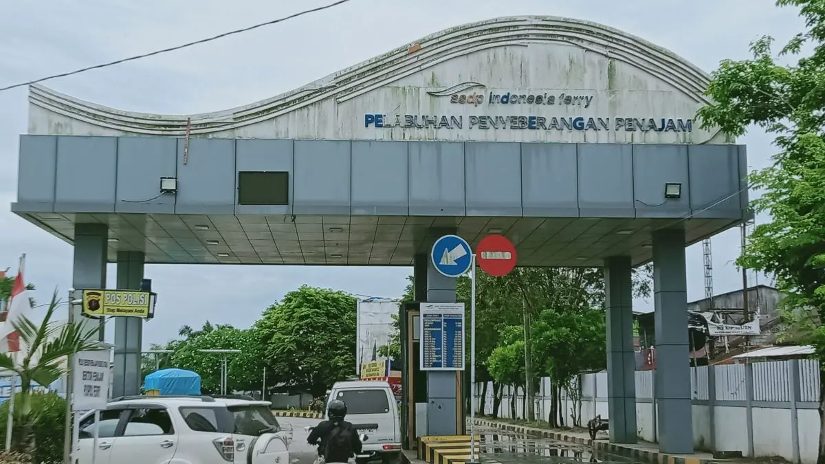 DITUTUP: Pelabuhan Feri Penajam, Penajam Paser Utara dijadwalkan untuk ditutup sementara terkait perbaikan dermaga 1 dan dermaga 2.(ant)