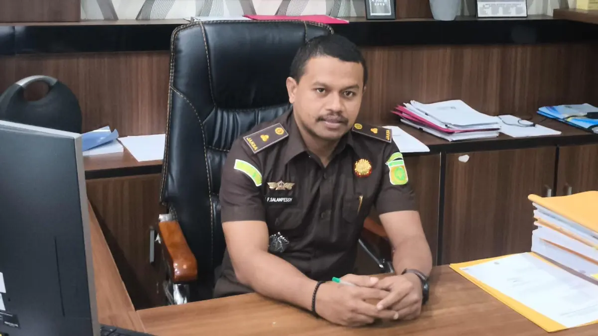 Kasi Pidsus Kejari Bontang, Fajar Salampessy.