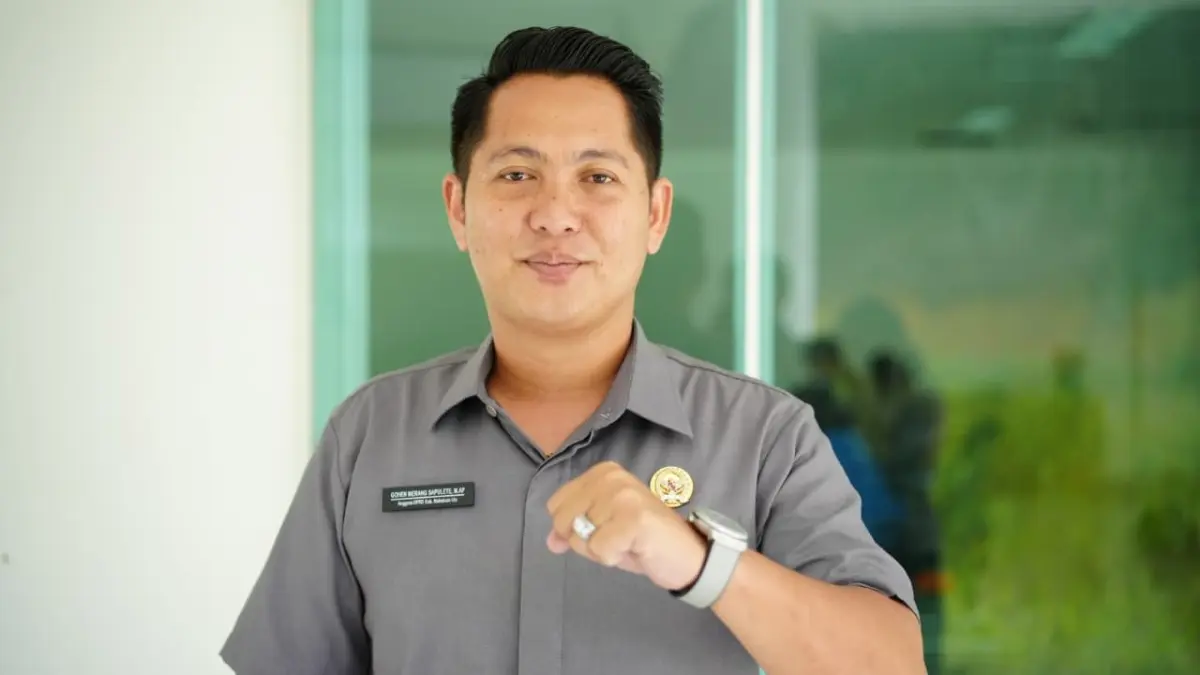 Ketua Komisi II DPRD Mahulu Gohen Merang Sapulete.