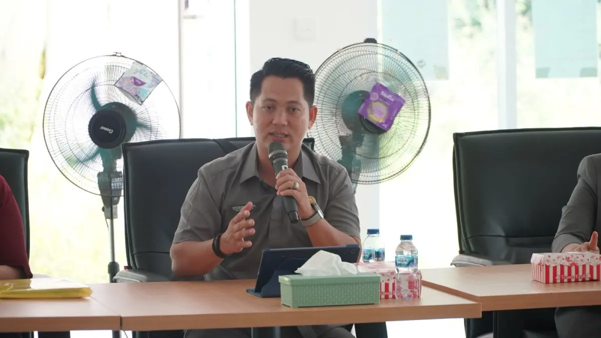 Ketua Komisi II DPRD Mahulu, Gohen Merang Sapuleten.