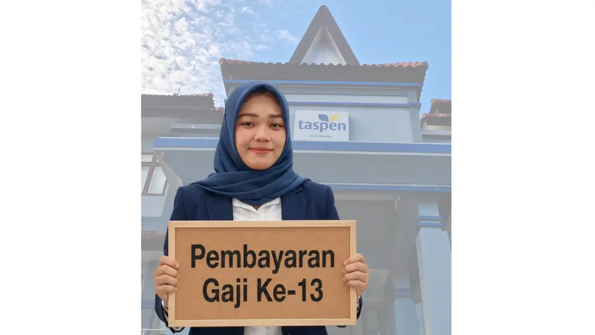 Pembayaran gaji ke-13 pensiunan ASN 2026 oleh Taspen mulai cair pada 2 Juni 2026. (IST)