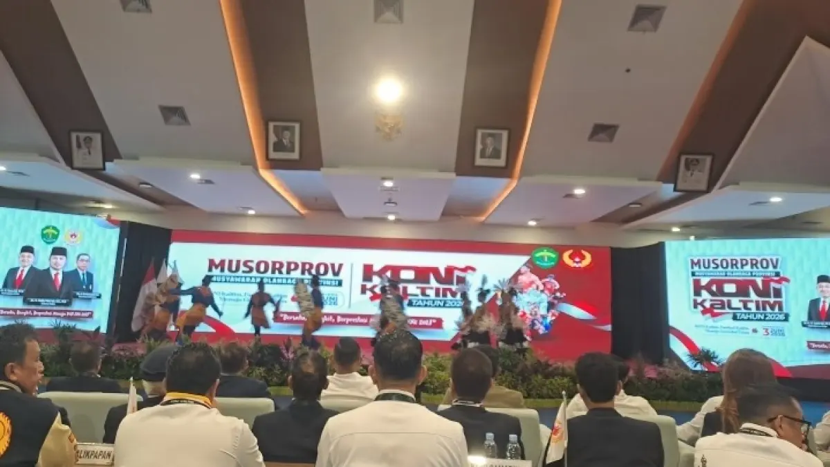 REGENERASI: Suasana musyawarah olahraga provinsi KONI Kaltim. IST/KP