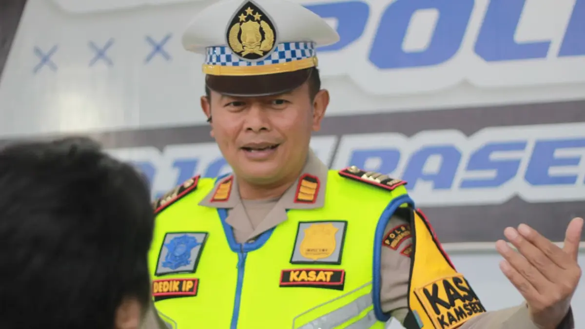 Kasat Lantas Polres Penajam Paser Utara, AKP Dedik IP.
