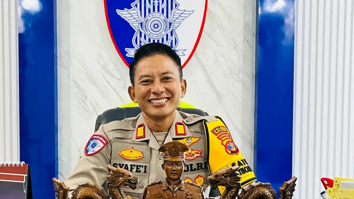 Kasatlantas Polres Kubar AKP Muhammad Syafi