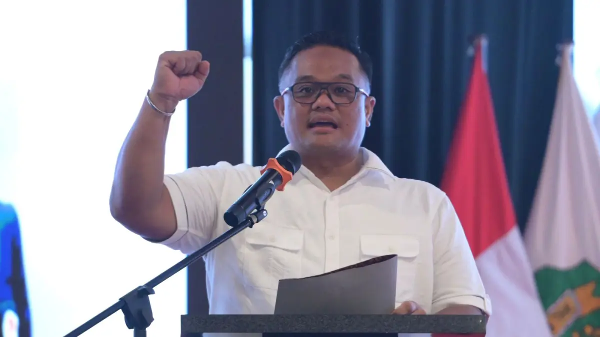 Ketua KONI Kaltim, Anderiy Syachrum. (DONI ADITYA/KALTIM POST)