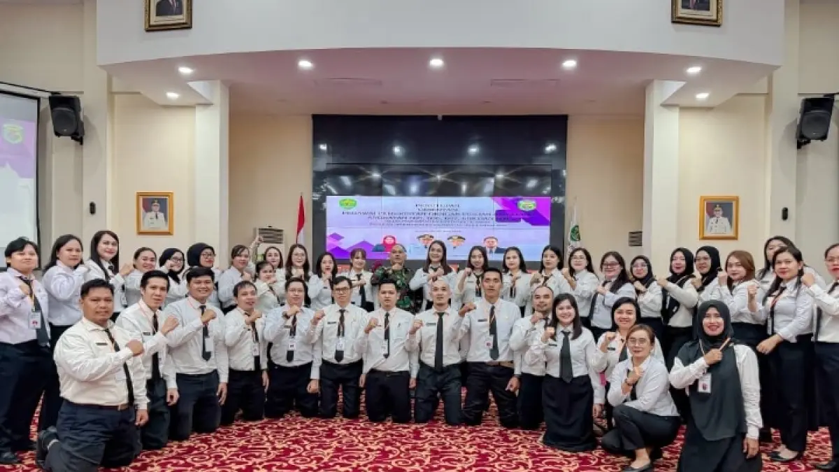 PPPK Kutai Barat yang mengikuti orientasi gelombang II, di Samarinda.