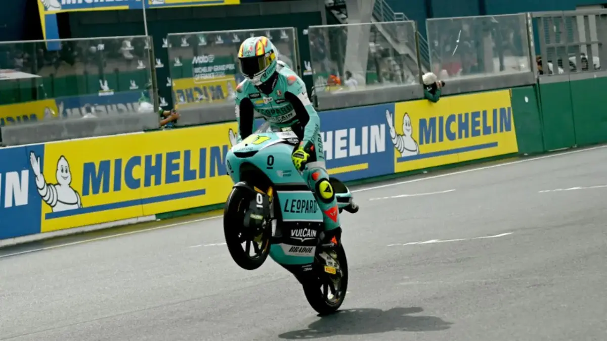 Pembalap Leopard Racing asal Spanyol, Adrian Fernandez (Loic VENANCE/AFP)