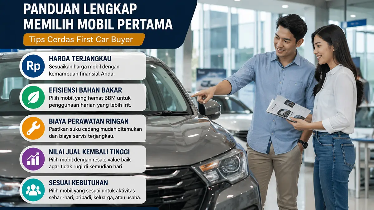 Wajib Tahu! Faktor Penting Sebelum Membeli Mobil Pertama. (Foto: Ilustrasi AI)