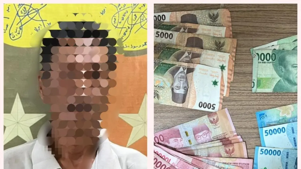PENCURIAN: Pelaku dan barang bukti diamankan setelah beraksi mencuria tas milik penumpang di atas kapal.