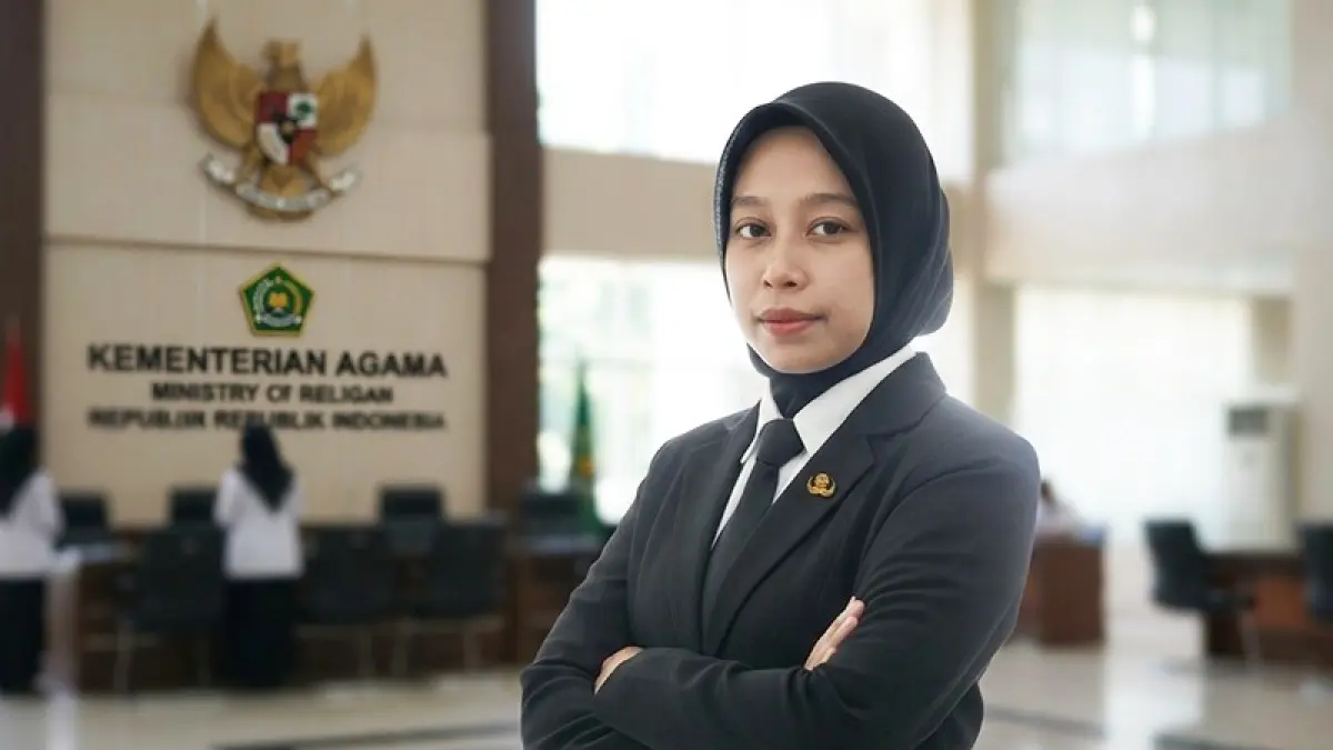 Eijiyah Ainun Bisari, kepala KUA Kecamatan Karangan, Kabupaten Kutai Timur.(IST)