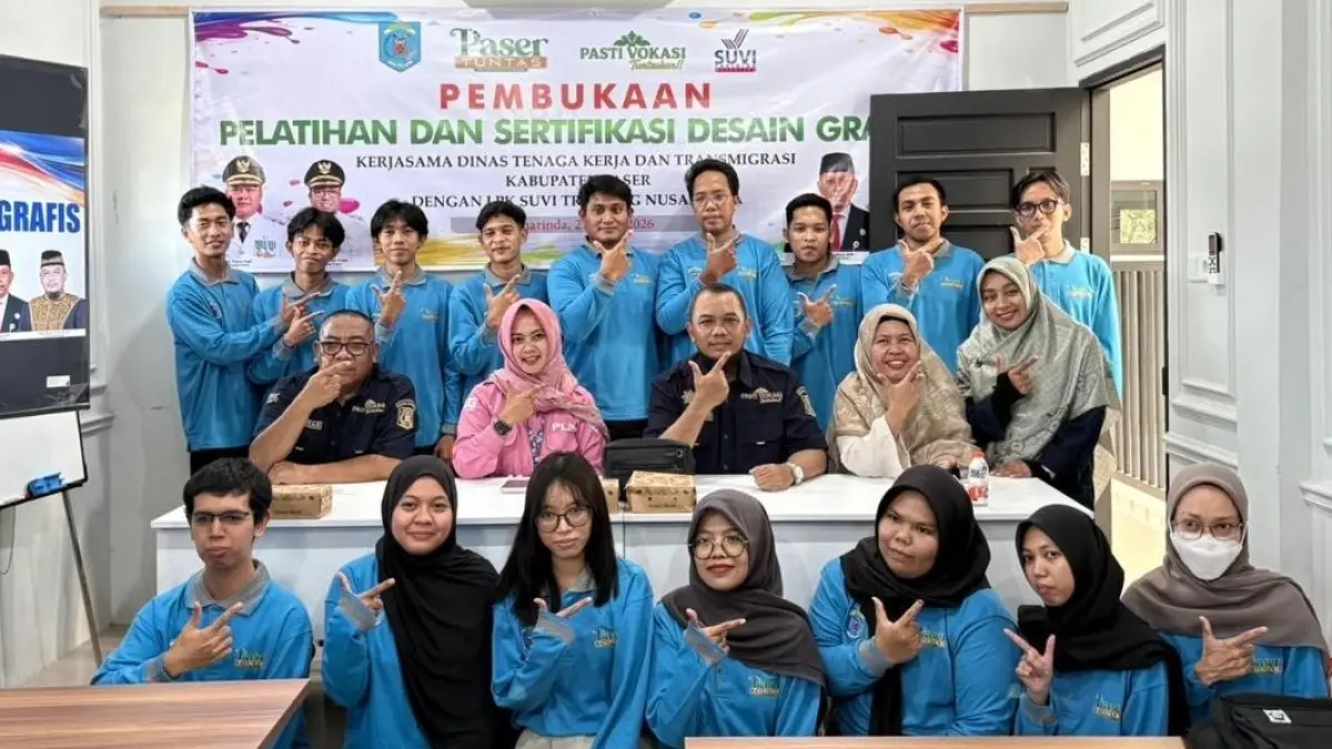 IKHTIAR: Disnakertrans Paser&nbsp;terus mengejar berbagai program pelatihan kerja agar mengurangi angka pengangguran di daerah. IST/KP