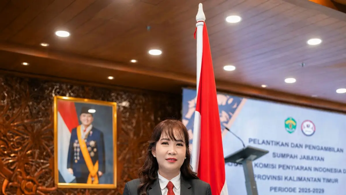 Wakil Ketua KPID Kaltim, Natalia Suzanty,