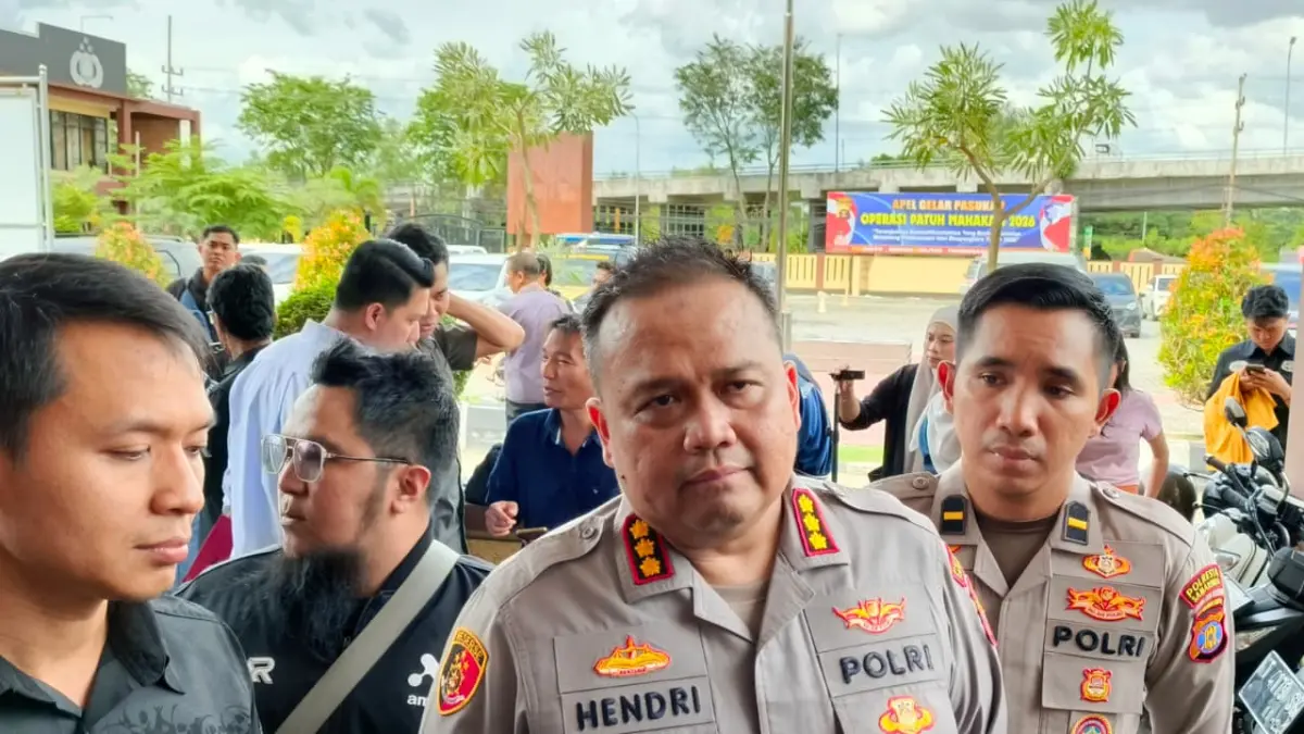 Kapolresta Samarinda, Kombes Pol Hendri Umar menyampaikan imbauan kepada masyarakat jelang libur sekolah. (HAFIZ/KP)