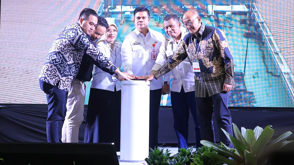 Pembukaan Indonesia Energy & Engineering (IEE) Series Balikpapan 2026 di Dome Balikpapan, Rabu (10/6).