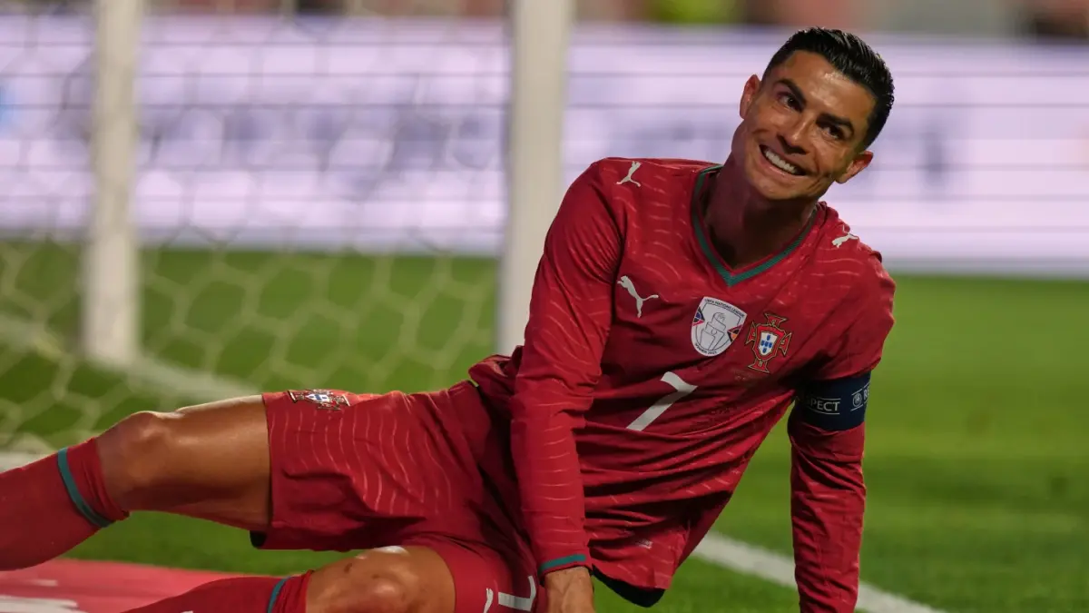 Cristiano Ronaldo.(AP)